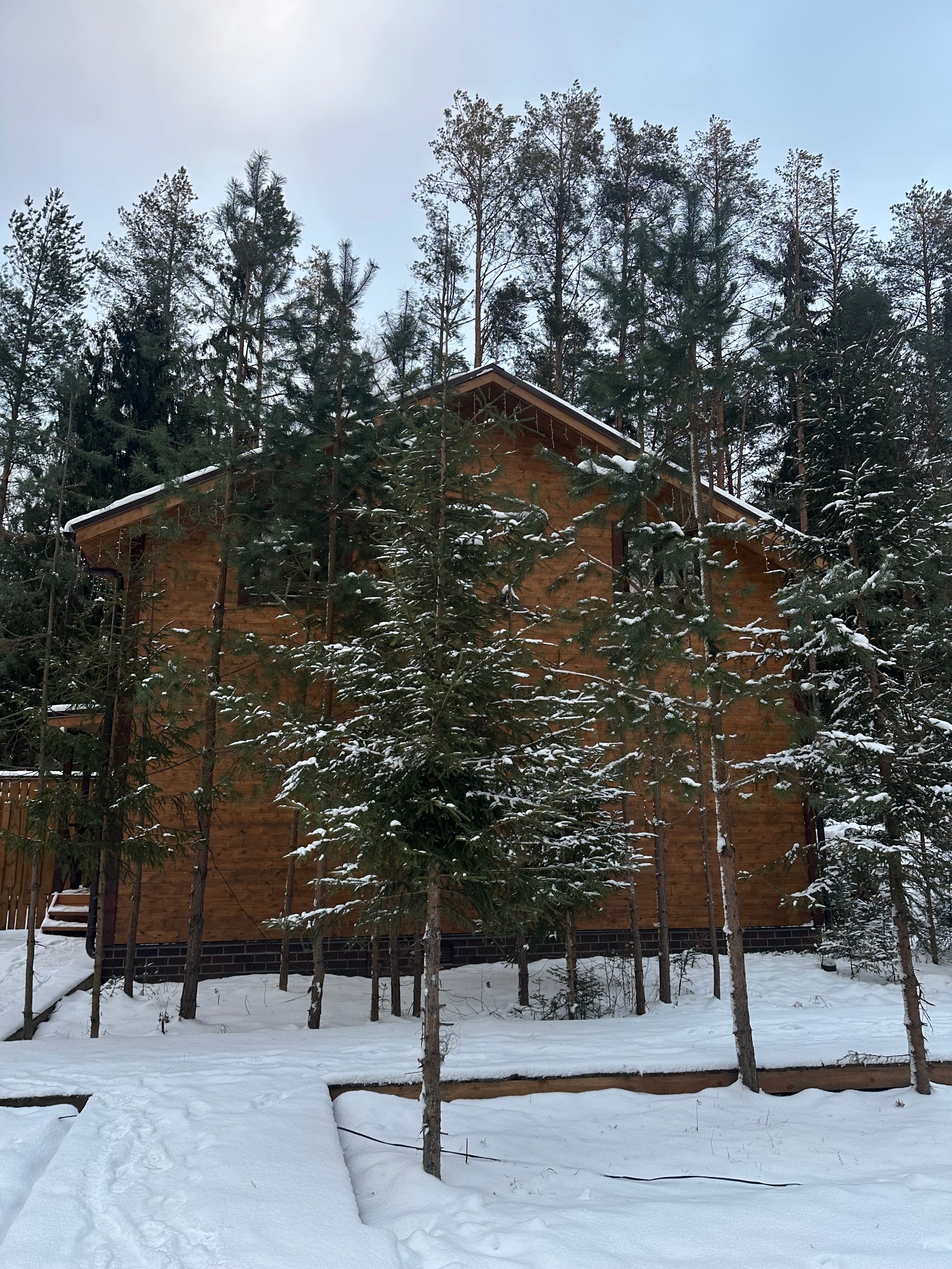 Большой дом снаружи